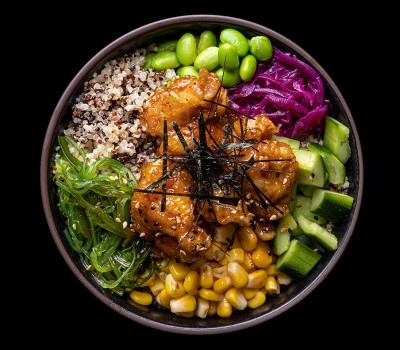 Product Quinoa Chicken Poke Bowl